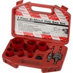 MiraLive Bi-Metal Panç Takımı - 13`lü Set (19-64 Mm), Ahşap Için, Çantalı - Renkli