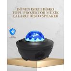 MiraLive Bluetooth & USB Müzik Çalar Gece Lambası – 50 m² Kapsama, Uzaktan Kumanda - Renkli - standart