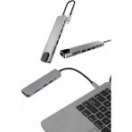 MiraLive Çevirici Dönüştürücü Adaptör Macbook 3 In 1 Type-C To Hdmı USB 3.0