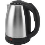 MiraLive Crown CRW-7102 1500W 1.8 Litre Lüks Çelik Su Isıtıcı Kettle Inox (4887) - Siyah - Gümüş
