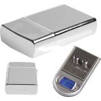 MiraLive Diamond Zippo Çakmak Şeklinde Kutulu Mini Cep Hassas Dijital Terazi (200GR-0.01) - Renkli