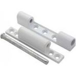 MiraLive Düz Metal Beyaz Metal 75MM Pvc Pencere Menteşe (4887) - 1