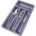 MiraLive Gri - 4 Bölmeli Çekmece Içi Kaşıklık (K95) - Renkli