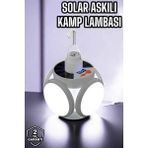 MiraLive Güneş Enerjili Solar Aydınlatma Kamp Çadır Lambası Şarjlı Ampül LED Şarjlı El Feneri Iş� - 1 - Renkli