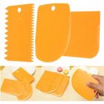 MiraLive Hamur Şekillendirici Kesici Kazıyıcı Pasta Kek Dekorasyon Seti (K95) - Renkli - standart