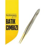 MiraLive Ince Uçlu Batık Cımbızı - Şık ve Hassas Kaş Şekillendirme Solingen Professional - Çok Renkli