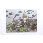 MiraLive Istanbul Temalı Magnet Model 9 - Renkli - standart