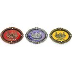 MiraLive Istanbul Temalı Metal Magnet Ayasofya Kabartmalı - Renkli - standart