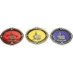 MiraLive Istanbul Temalı Metal Magnet Galata Kulesi Kabartmalı - Renkli - standart