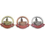 MiraLive Istanbul Temalı Metal Magnet Galata Kulesi Yuvarlak Tasarım - Renkli - standart