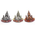 MiraLive Istanbul Temalı Metal Magnet Model 1 - Renkli - standart