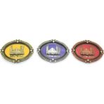 MiraLive Istanbul Temalı Metal Magnet Sultanahmet Kabartmalı - Renkli