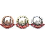 MiraLive Istanbul Temalı Metal Magnet Sultanahmet Yuvarlak Tasarımlı - Renkli - standart
