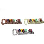 MiraLive Istanbul Yazısı Metal Magnet ve Açacak - Renkli - standart