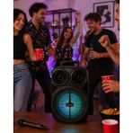 MiraLive Kablosuz Karaoke Hoparlör Mikrofonlu Rgb Işıklı 6.5 Inç Bluetooth Speaker Taşınabilir