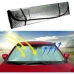 MiraLive Katlanabilir Ön Cam Güneşlik Araç Içi Isı Yalıtımı Skoda Superb Peugeot 3008 Renault Megane Opel Astra - Renkli - standart