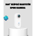 MiraLive Kompakt 1080P Aksiyon Kamerası Suya Dayanıklı Wifi ve 120° Geniş Açı