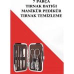 MiraLive Manikür Pedikür Seti 7 Parça Tırnak Mantarı Tırnak Batığı Temizleme Taşınabilir