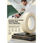MiraLive Maskeleme Bandı 25 Metre Çıkarılabilir Boyacı Bandı 720781 - Çok Renkli