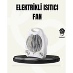 MiraLive Mini Elektrikli Isıtıcı – Taşınabilir Fanlı Isıtma Sistemi