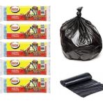 MiraLive Ögem Büyük Boy Çöp Poşeti 65X80 cm 50 Lt 10'lu Rulo 5 Paket Siyah