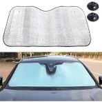 MiraLive Oto Ön Cam Güneş Koruma Uv ve Isı Yalıtımı Renault Megane Peugeot 3008 Hyundai I20 Opel Astra - Renkli - standart