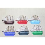 MiraLive Plastik Gemi Magnet - Renkli - standart