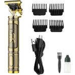 MiraLive PS-033 Çelik Kasa Profesyonel T-Bıçak Saç Sakal Ense ve Çizim Tıraş Makinesi - 1