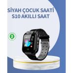 MiraLive S10 Siyah Akıllı Çocuk Saati Anlık Konum Takibi ve Rota Geçmişi - Renkli