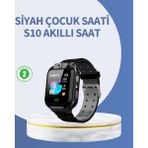 MiraLive S10 Siyah Akıllı Çocuk Saati Anlık Konum Takibi ve Rota Geçmişi - Standart - Renkli