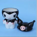 MiraLive Sanrio Kuromi Kapaklı Kupa - Renkli