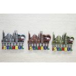 MiraLive Sarkaçlı Istanbul Temalı Magnet - Model 2 - Renkli - standart