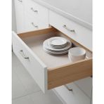 MiraLive Şeffaf Pvc Raf ve Dolap Içi Kaydırmaz Koruyucu Örtü 45X300 cm - Renkli - 1
