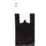 MiraLive Siyah Atlet Poşet Jumbo Boy 50X90 cm Takriben 240 Adet 20 kg - 50 x 90 cm