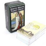 MiraLive Smıth-Waıte Metal Kutulu Tarot Kartı ALK2814 - standart