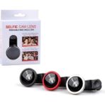 MiraLive -Süper Geniş Açı Özçekim Kamera Lens Iphone 5/5 S/6/6 Artı Samsung Galaxy Not 3, 5 - Renkli