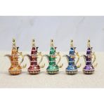 MiraLive Swarovski Taşlı Minik Figür - Mini Ibrik Model 2 - Renkli - standart