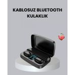 MiraLive Tws A10S Bluetooth 5.0 Kulaklık Powerbank Şarj Kutulu Mini Tasarım - Çok Renkli