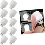 MiraLive USB Mini Top LED 10’lu Aydınlatma Seti – Beyaz Renkli Gece Lambası, Enerji Tasarruflu Mikro LED Işıklar (4887)