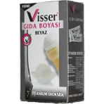 MiraLive Visser Toz Gıda Boyası Beyaz - 1 Adet