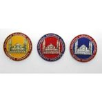 MiraLive Yöresel Sultanahmet Magnet Yuvarlak Tasarım - Renkli - standart