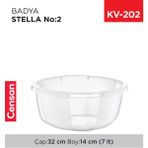 MiraLive Yuvarlak Şeffaf Badya 1 Adet 2 No ROYALEKS-E174