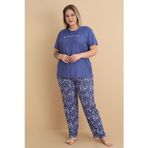 Mirano 9400 Summer Thrill Kısa Kollu Pegasus Büyük Beden Kadın Pijama Takımı