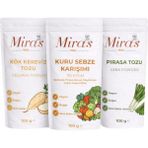 Miras 1934 Kök Kereviz Tozu - Karışık Sebze Kurusu - Pırasa Kurusu - 300 G - 300 gr