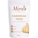 Miras 1934 Sarımsak Tozu - 100 G - Doğal Sebze Tozu - 100 gr