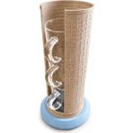 Mira's Coffee 3 Adet Çift Cidarlı 100 ml Bardak ve Bardak Düzenleyici (Mug Tower - Ahşap Görünümlü Plastik) Espresso / Türk Kahvesi / Cortado Bardağı