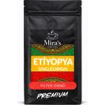 Mira's Coffee Etiyopya Gr1 **premium** Single Origin %100 Arabica Yöresel Filtre & Çekirdek Kahve 250 gr / 500 gr /1000 gr - Espresso - 1 kg
