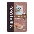 Miratorg Sterilised Gravy Tavuklu 80 gr Kısırlaştırılmış Kedi Yaş Maması