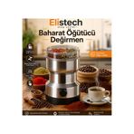 Miravm Elektrikli Kahve Ve Baharat Öğütücü Çelik Öğütücü Değirmen Ev Tipi