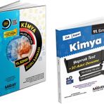 Miray 2024 11. Sınıf Kimya Soru Bankası + Yaprak Test Seti 2 Kitap